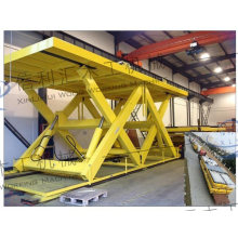 Heavy Duty Double Scissor Lift Table Hydraulic Hand Scissor Lift Table/Mini Lift Platform 500kg1000kg 10m Movable Electric Hydraulic Scissor Lift Table Platform